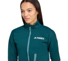 adidas XPERIOR SOFTSHELL LÖPARJACKA Blå