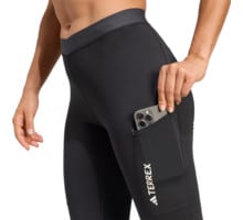 adidas XPERIOR BRUSHED TIGHTS LÖPARTIGHTS Svart