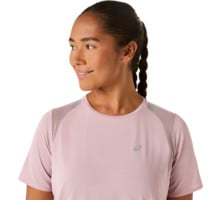 Asics ROAD SS LÖPARTSHIRT Rosa