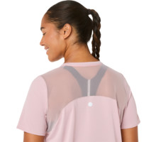 Asics ROAD SS LÖPARTSHIRT Rosa