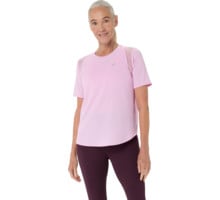 Asics ROAD SS LÖPARTSHIRT Rosa