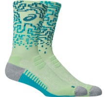 Asics PERFORMANCE RUN SOCK CREW LÖPARSTRUMPOR Grön