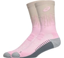 Asics PERFORMANCE RUN SOCK CREW LÖPARSTRUMPOR Rosa