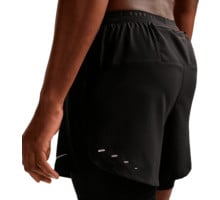 Nike DRI-FIT STRIDE 5 INCH HYBRID LÖPARSHORTS Svart