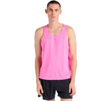 New Balance LONDON MARATHON ATHLETICS SINGLET LÖPARLINNE Rosa