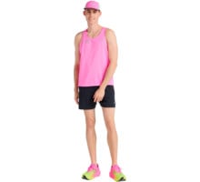 New Balance LONDON MARATHON ATHLETICS SINGLET LÖPARLINNE Rosa