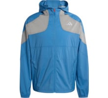 adidas ADIZERO HE JK LÖPARJACKA Blå