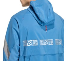 adidas ADIZERO HE JK LÖPARJACKA Blå