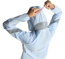 adidas ADIZERO HE JK LÖPARJACKA Blå