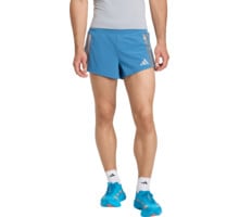 adidas ADIZERO HE ST LÖPARSHORTS Blå