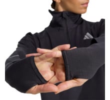adidas ADI365 RUNNING CLIMAWARM+ HALF-ZIP LÖPARTRÖJA Svart