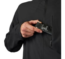 adidas ADIZERO LÖPARJACKA Svart