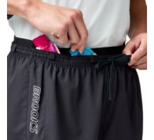 Brooks CASCADIA 5'' SHORT LÖPARSHORTS Svart