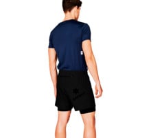 SAYSKY PACE 2IN1 SHORTS 5" LÖPARSHORTS Svart