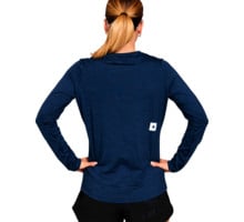 SAYSKY CLEAN PACE LONG SLEEVE LÖPARTRÖJA Blå