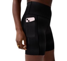 Brooks CHASER 7'' SHORT TIGHT LÖPARSHORTS Svart