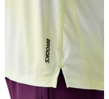 Brooks DASH SHORT SLEEVE PRINTED LÖPARTSHIRT Gul
