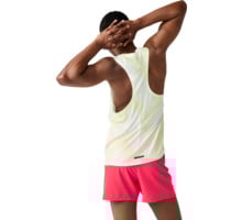 Brooks DASH SINGLET PRINTED LÖPARLINNE Gul