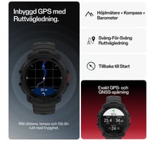 Polar STREET X SPORTKLOCKA Svart