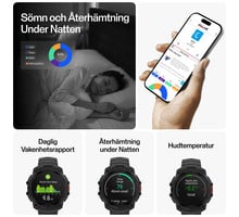 Polar STREET X SPORTKLOCKA Svart