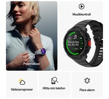 Polar STREET X SPORTKLOCKA Svart