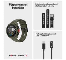 Polar STREET X SPORTKLOCKA Grön