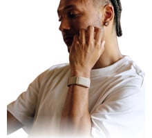 Polar LOOP HÄLSOARMBAND Beige