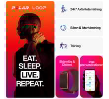 Polar LOOP HÄLSOARMBAND Brun