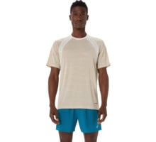Asics ROAD SS LÖPARTSHIRT Beige