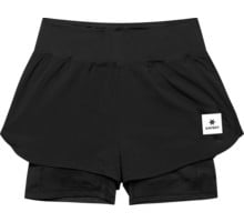SAYSKY PACE 2 IN 1 3 INCH LÖPARSHORTS Svart