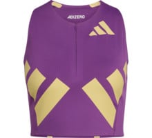 adidas ADIZERO ROAD TO RECORDS CROP TOP LÖPARLINNE Lila