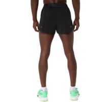 Asics METARUN SPLIT SHORT LÖPARSHORTS Svart