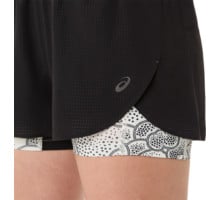 Asics LIMITED SERIES METARUN SPLIT SHORT LÖPARSHORTS Svart