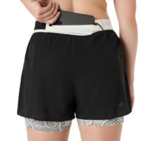 Asics LIMITED SERIES METARUN SPLIT SHORT LÖPARSHORTS Svart