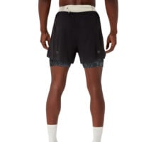 Asics LIMITED SERIES METARUN 4'' 2 IN 1 SHORT LÖPARSHORTS Svart
