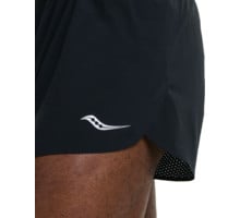 Saucony ENDORPHIN SPLIT SHORT LÖPARSHORTS Svart