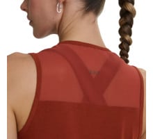 Saucony STOPWATCH CROP TANK LÖPARLINNE Röd