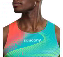 Saucony ENDORPHIN SINGLET LÖPARLINNE Flerfärgad