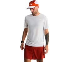 The North Face M SUMMIT HIGH TRAIL SS Löpar T-shirt Vit