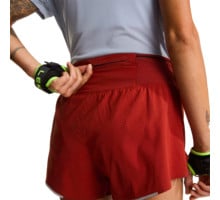 The North Face W SUMMIT PACESETTER 3'' SHORT LÖPARSHORTS Röd