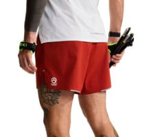The North Face M SUMMIT PACESETTER 5'' SHORT LÖPARSHORTS Röd