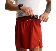 The North Face M SUMMIT PACESETTER 5'' SHORT LÖPARSHORTS Röd