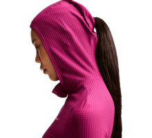 Nike SWIFT THERMA-FIT LONG-SLEEVE HOODED LÖPARTRÖJA Rosa