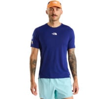 The North Face SUMMIT HIGH TRAIL SS LÖPART-SHIRT Blå