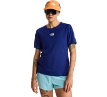 The North Face SUMMIT HIGH TRAIL SS LÖPART-SHIRT Blå