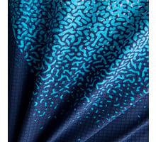 New Balance RACE DAY ULTRA LIGHT PRINTED T-SHIRT Blå