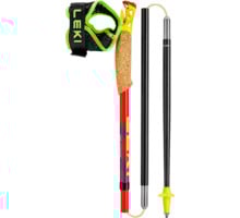 Leki Ultratrail FX. One Löparstavar kolfiber Röd