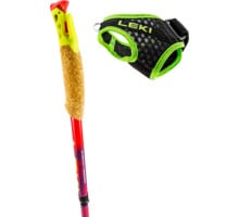 Leki Ultratrail FX. One Löparstavar kolfiber Röd