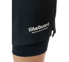 Liiteguard GLU-TECH RUNNING 2IN1 LÖPARSHORTS Svart