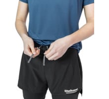 Liiteguard GLU-TECH RUNNING 2IN1 LÖPARSHORTS Svart